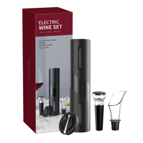Color: 1Black, style: Rechargeable - Electronic Bottle Opener Qier Plastic USB Rechargeable Wine Electric Electronic Bottle Opener