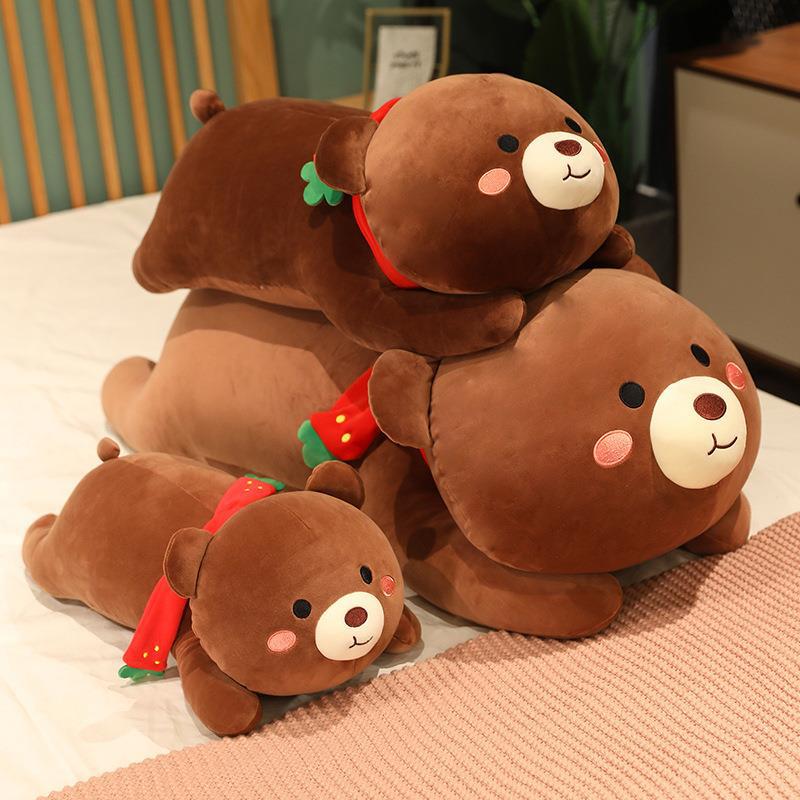 Giant Brown Cuddly Teddy bear Plush from Goodlifebean