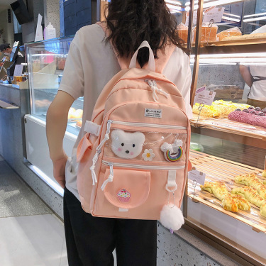 JOYPESSIE New Fashion Women Backpack Kawaii Mochila Cute Bookbag—1
