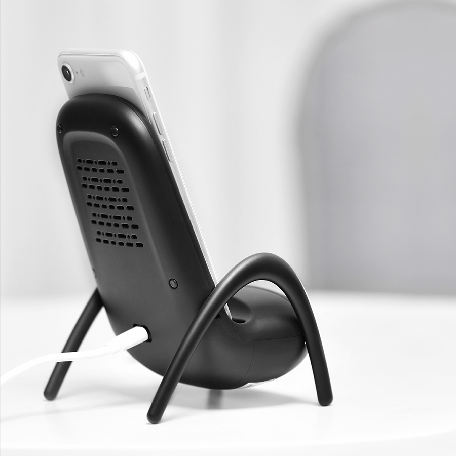Chair Amplifier Wireless Phone Charger For Apple and Android