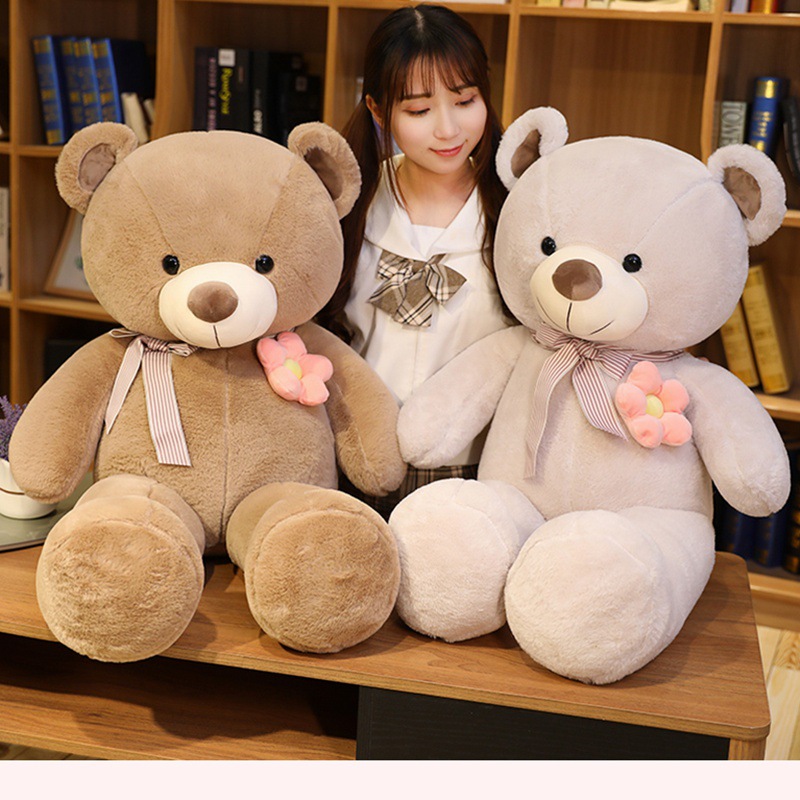 Light Brown Teddy bear | Brown Life-Size Teddy bear | Giant teddy Bear from Goodlifebean | Big Brown Teddy Bear from Goodlifebean