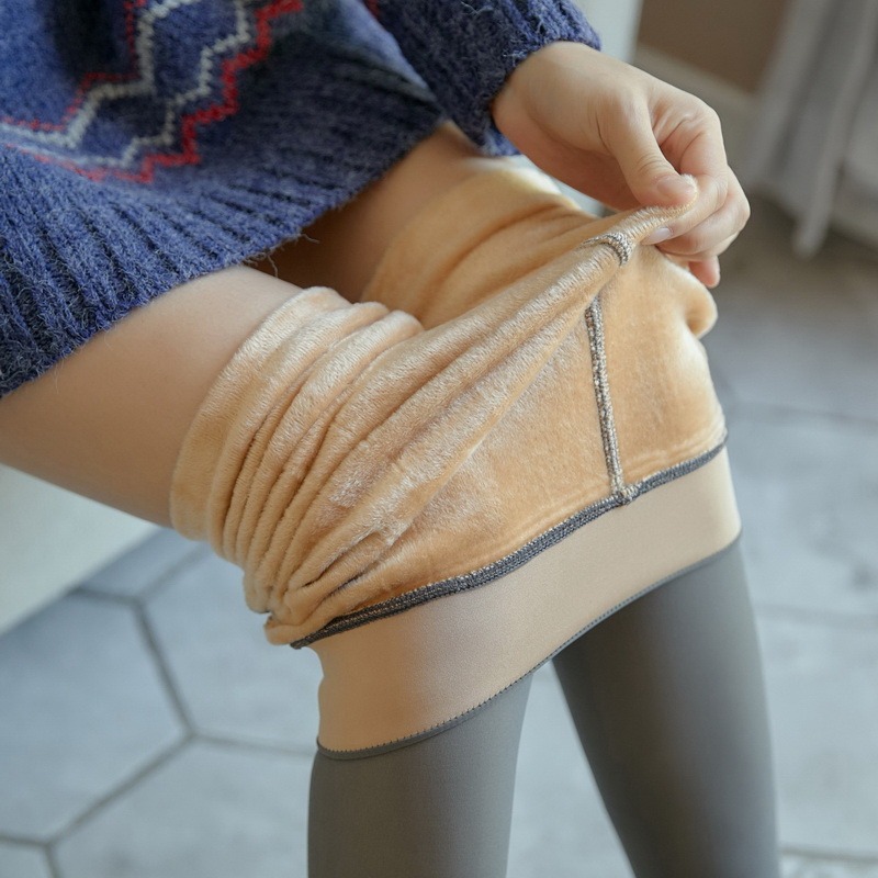 Women Fleece Lined Pantyhose Thermal Winter Tights Leggings 11