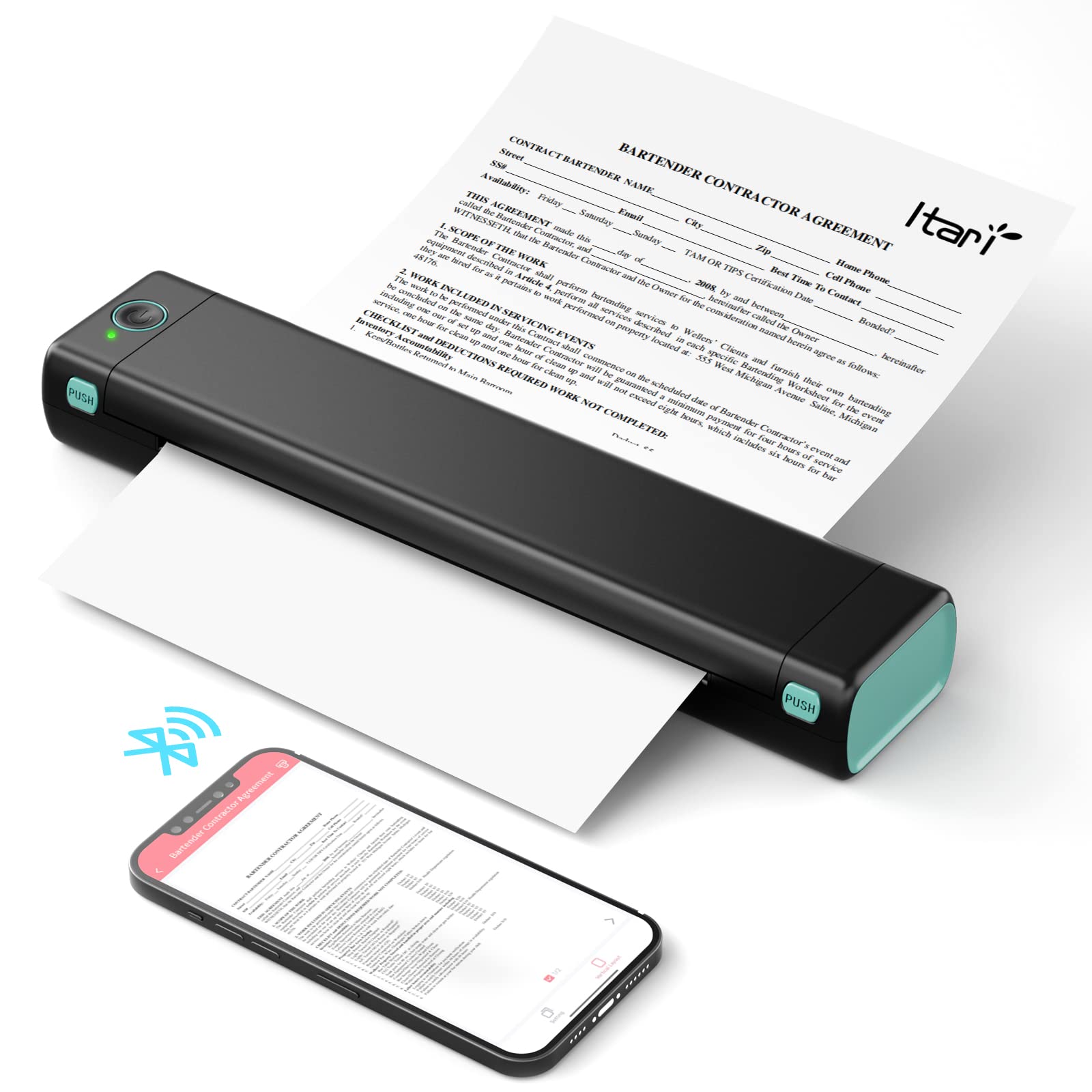 MobiPrint A4 Portable Thermal Printer TechnoAnt