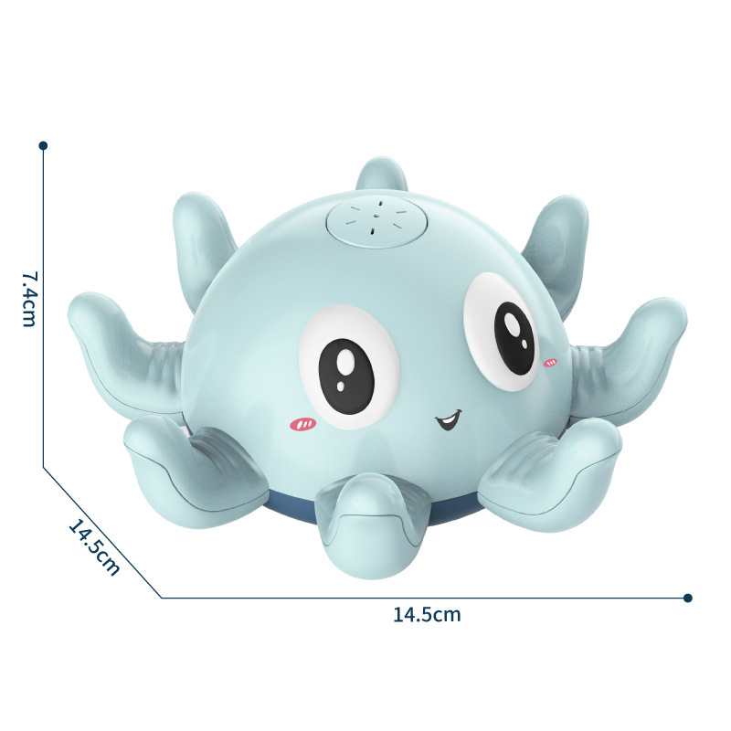 Safe and Durable Construction of Bath Octopus Toy