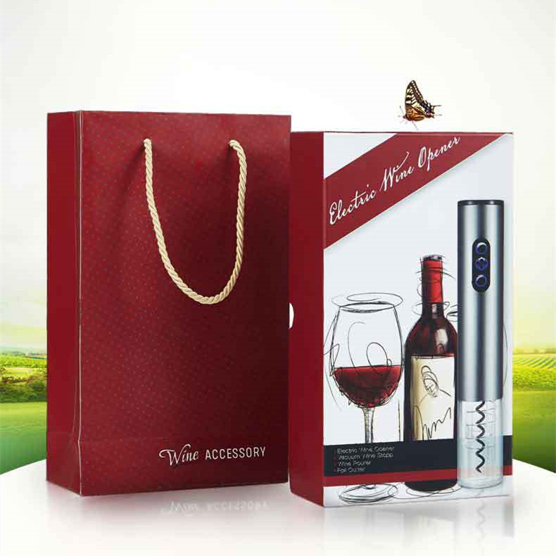 Red Wine Bottle Opener Home Gift Box CJdropshipping