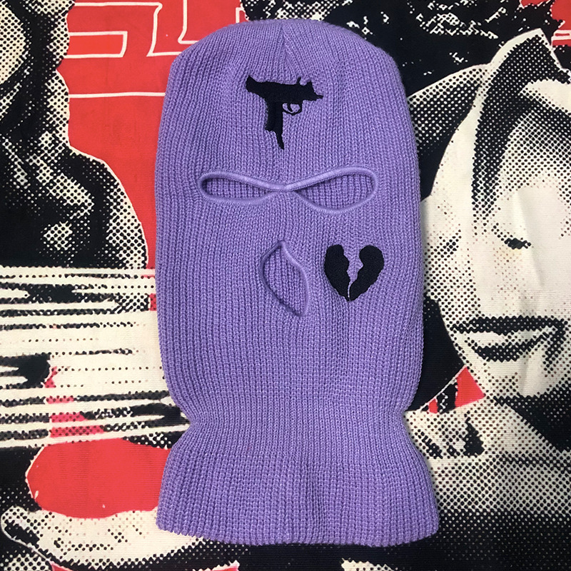 IRHAZ Rose Vlone Embroidery 3 Holes Ski Mask