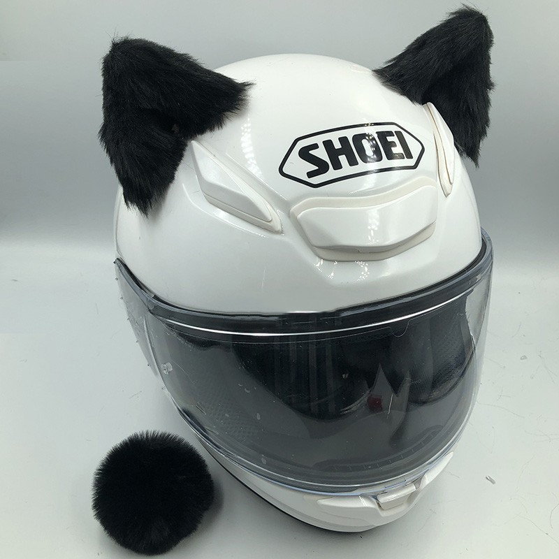 Three-Dimensional Cat Ear Ski Helmet Accessories