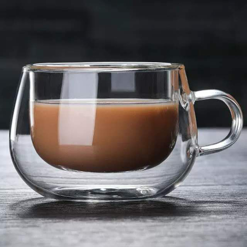 Parma clear glass espresso cup