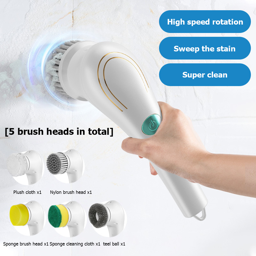 Buy Wholesale China Wholesale Electric Cleaning Brush Multifunctional  Cleaner Hand-held Dish Brush Stove Sink Brush For Kitchen Bathroom & Brush  at USD 6.2