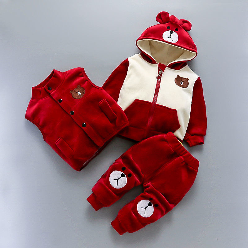 Three-piece Set Of Baby Clothes For Children And Children - CJdropshipping
