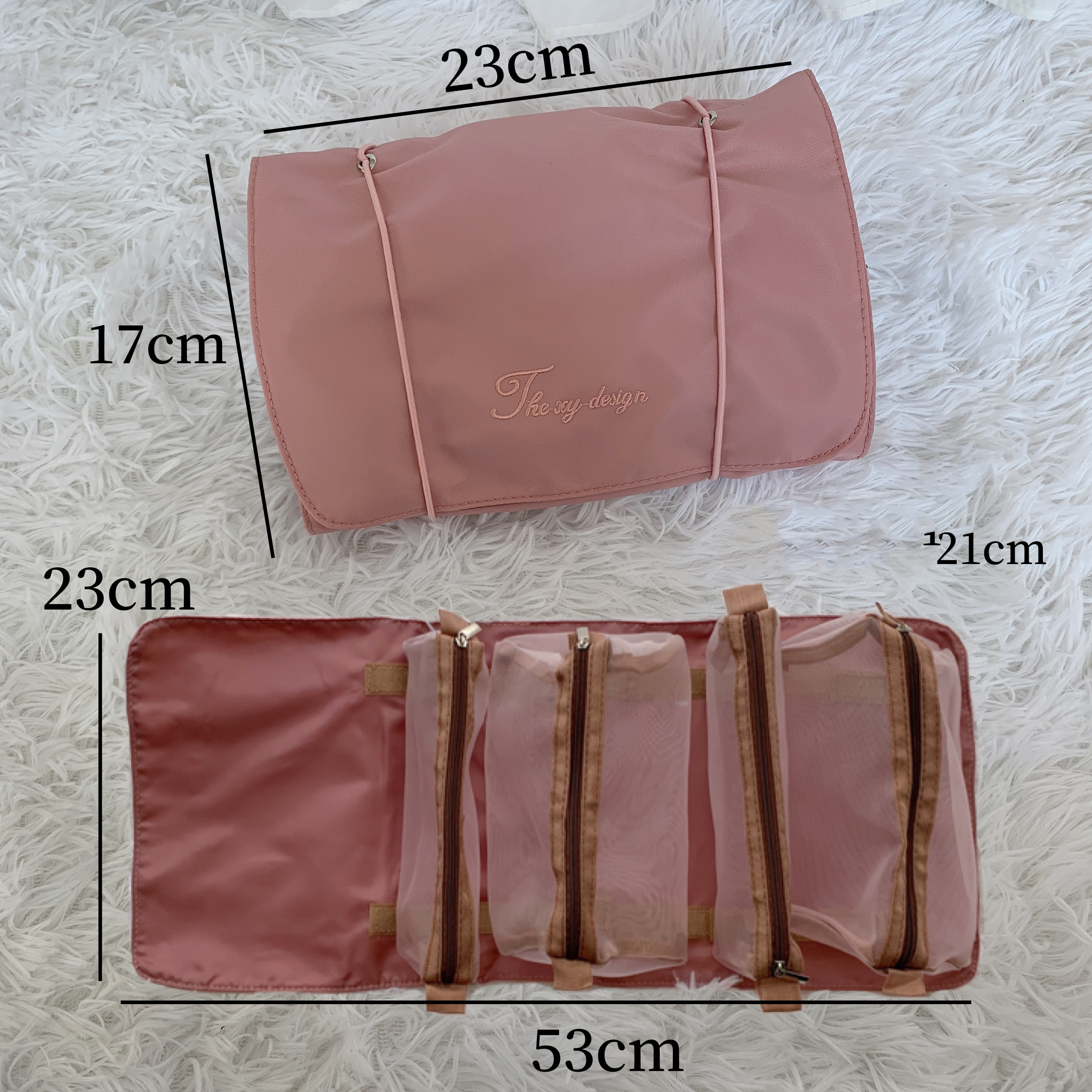 Portable Travel Storage High-End Cosmetic Bag