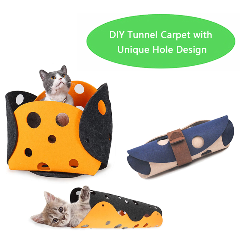 Tube House Tunnel Interactive Pet Toy Cat Accessories 10