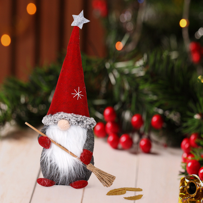 Winter Holiday Gnome, Christmas Decoration Gnome