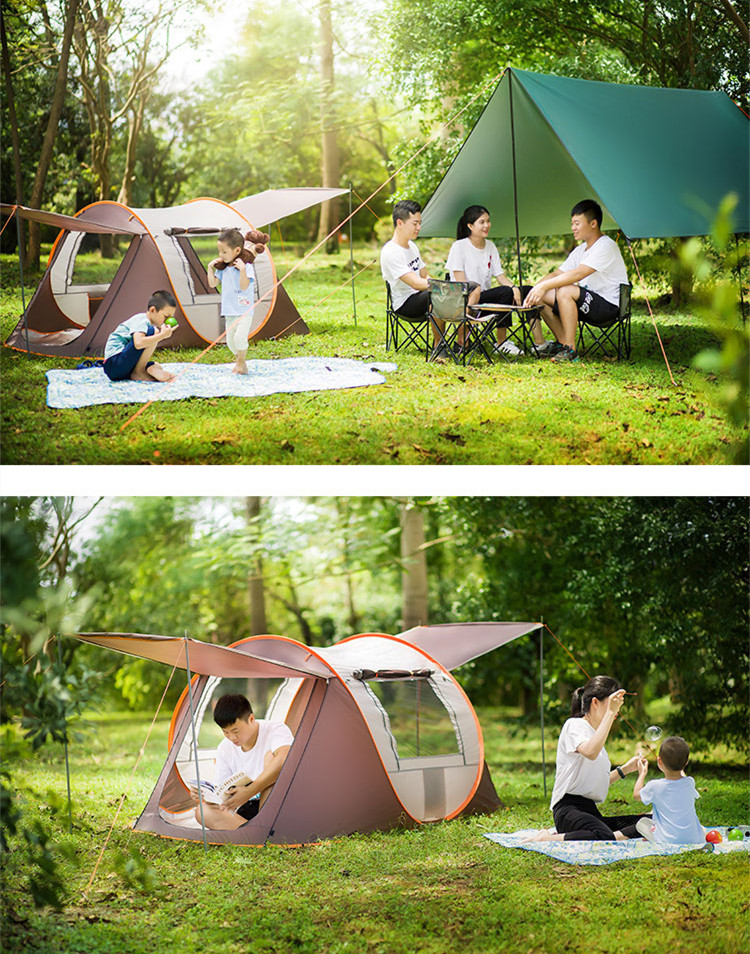 Family Outdoor Pop up camping tent