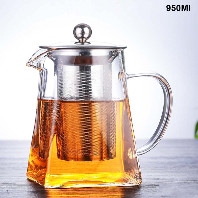 Dublin glass teapot infuser 950 ml
