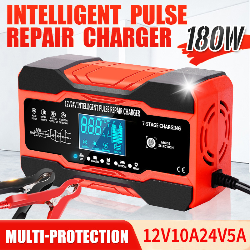 Multifunctional Car And Motorcycle Battery Charger CJdropshipping