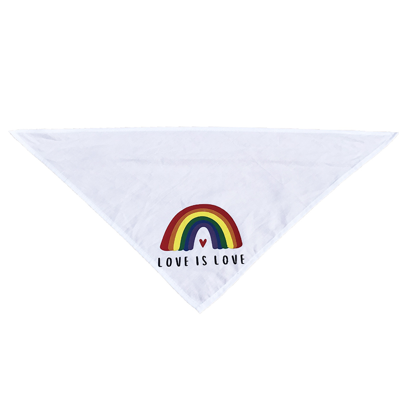 ccd80fe8 bd07 41ce bbb1 07ac588b23b0 - Pet Rainbow Triangle Scarf Dog Saliva Towel