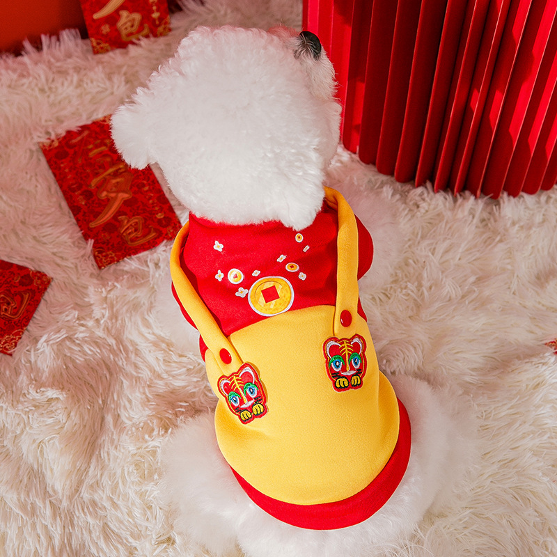 Cat Chinese New Year Sweater Tiger Patch CJdropshipping