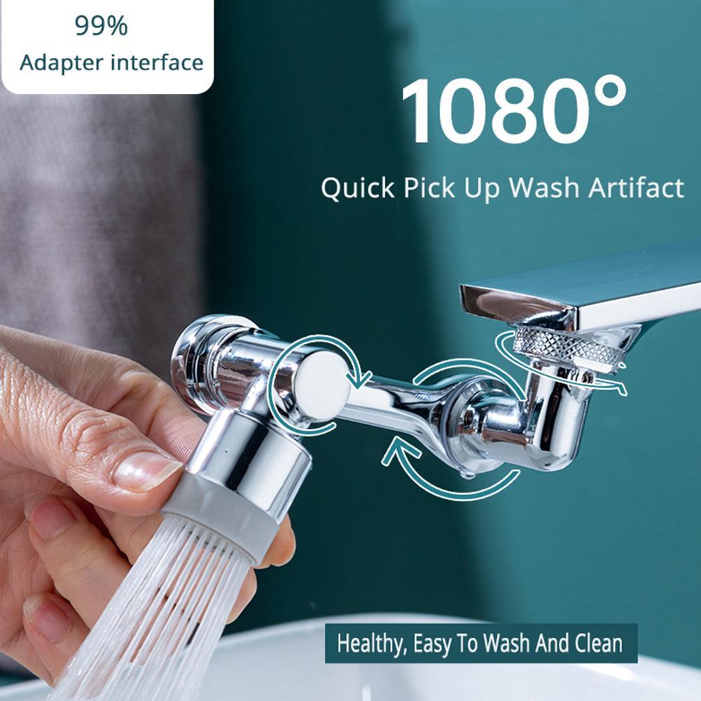 Anti-splash 360 Degree Rotating Water Saving Faucet
