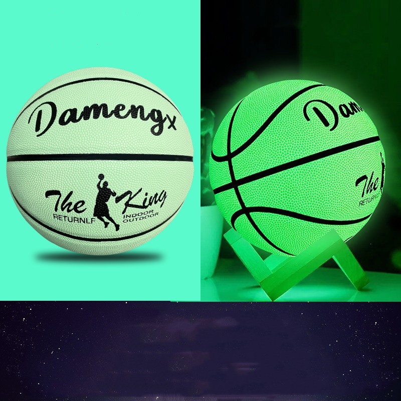 Luminous Luminous Basketball PU Soft Leather Outdoor Wear-resistant And Non-slip - Picture 11 of 11
