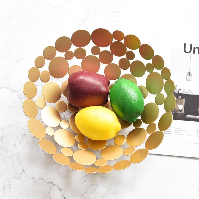 Corbeille à Fruits Dorée