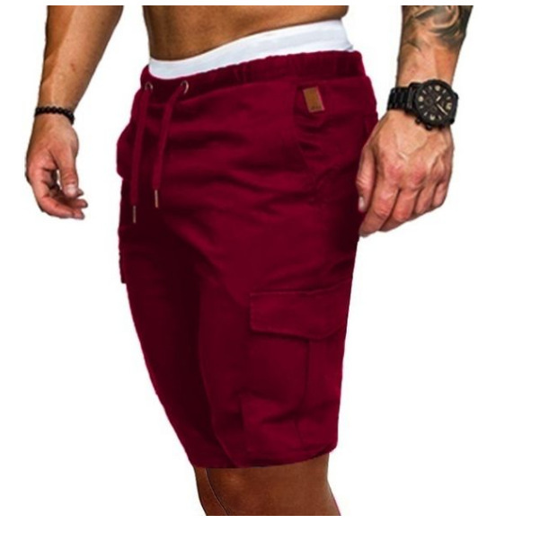 cf838f88 e207 42ab 93c7 c967accffb1a - Colorful Fashion Slim Belt Casual Shorts