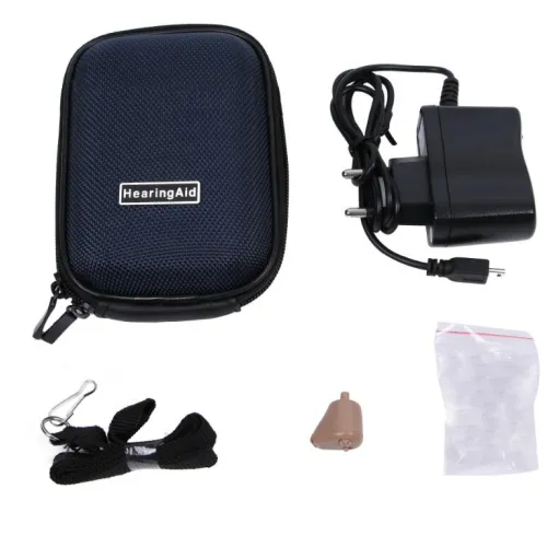 style: US Plug - Hearing Aid Portable Small Mini In Ear Invisible Amplifier Sound Adjustable