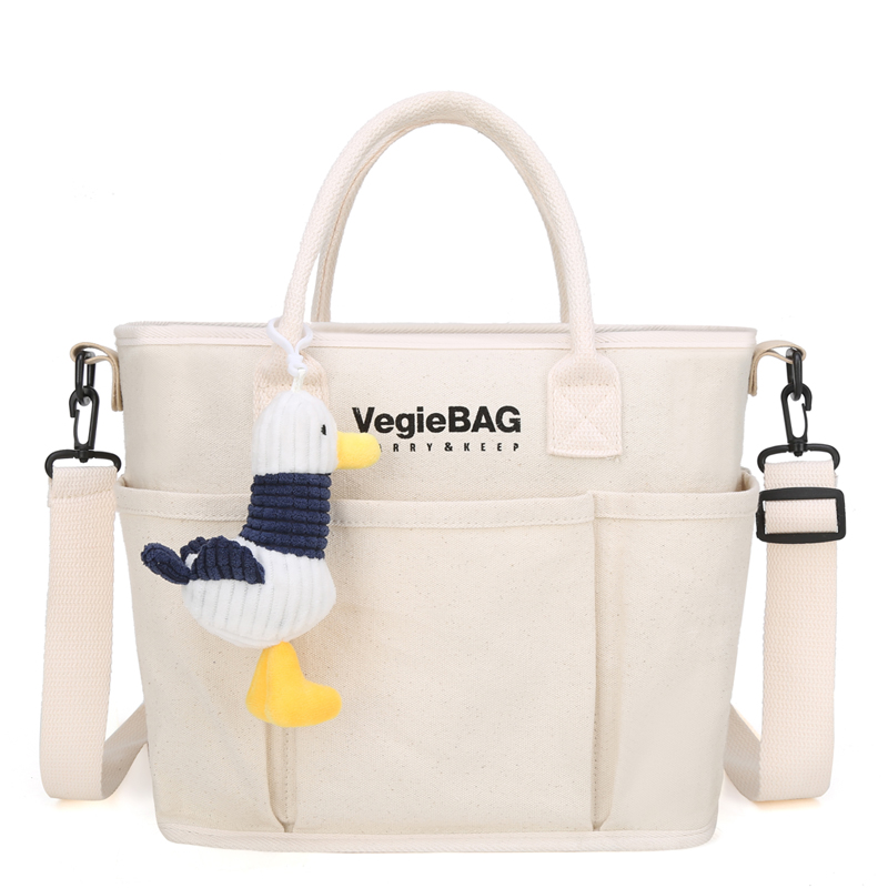 d0b33c2e 0862 48a2 ac63 75a57773ebad - Solid Color Canvas Light-Weight, Water-Repellent And Oil-Repellent Multi-Bag Handbag
