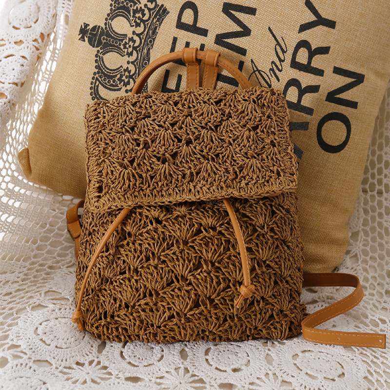 Sandy Shore Straw Tote