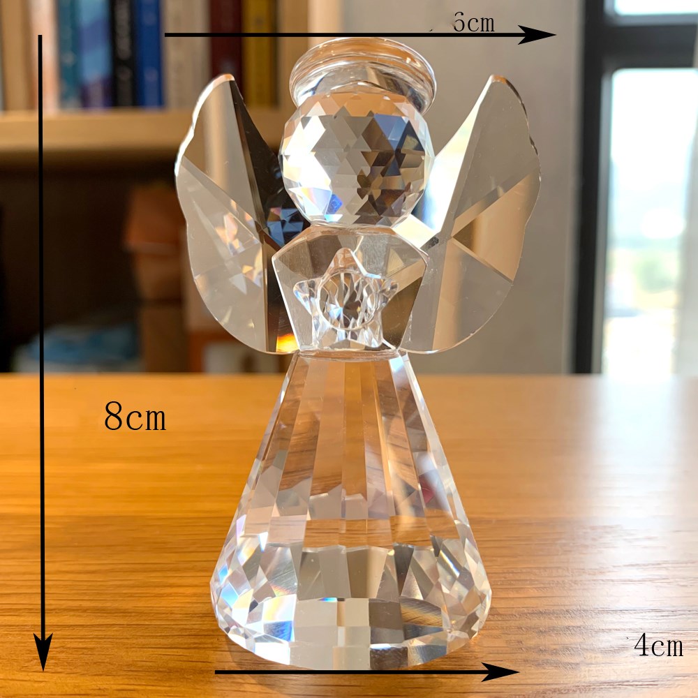 Statue Ange Verre