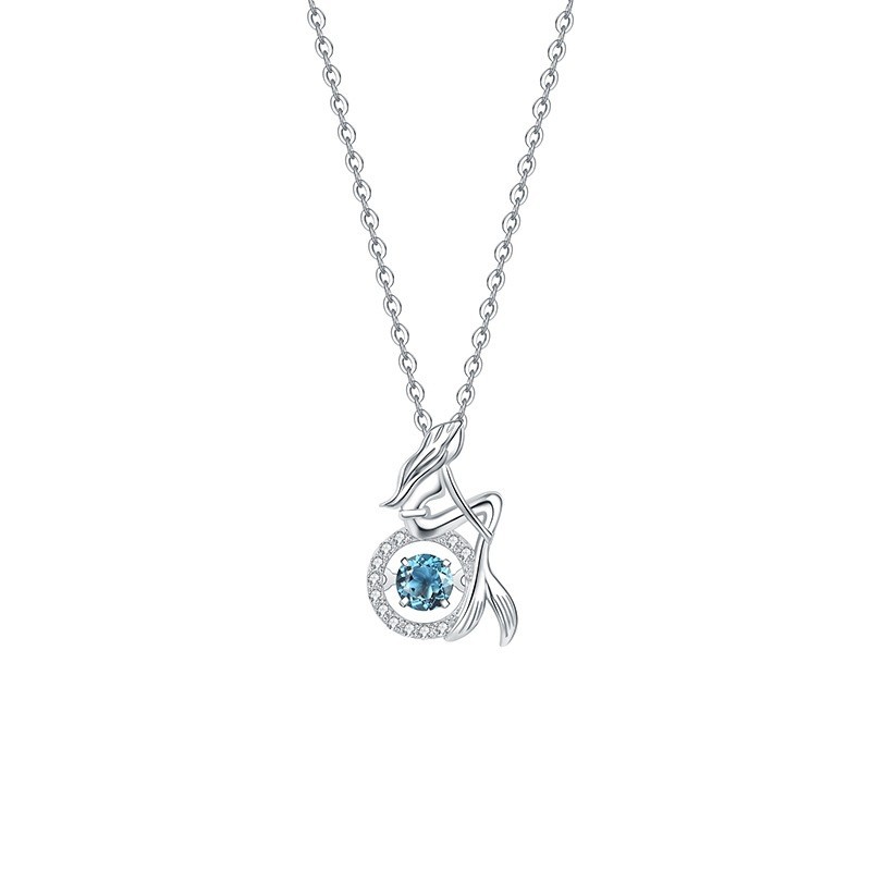 Durable and Tarnish-Resistant Topaz Necklace