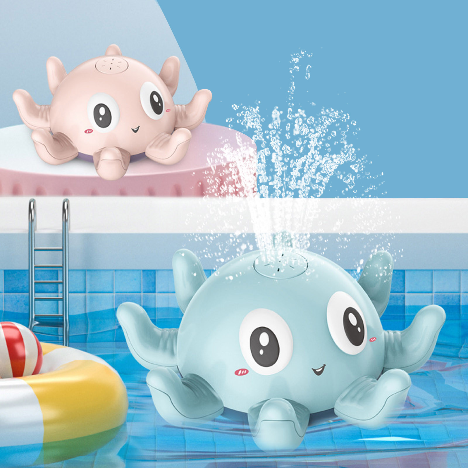 bath octopus toy
