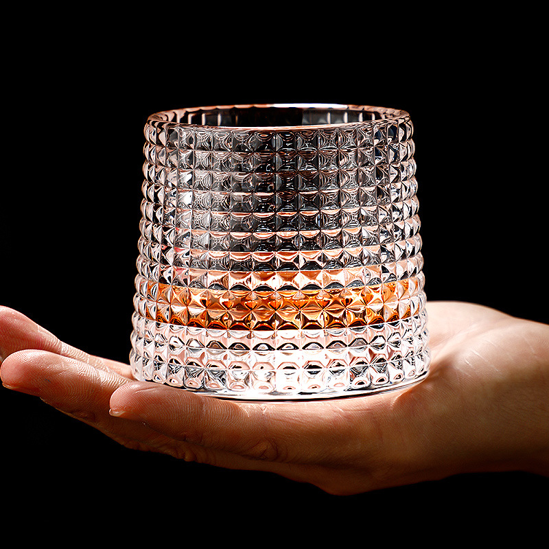 crystal whisky glass