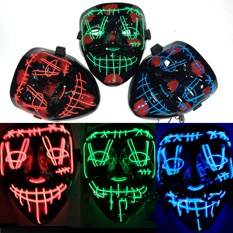 New Halloween LED Luminous Mask - CJdropshipping