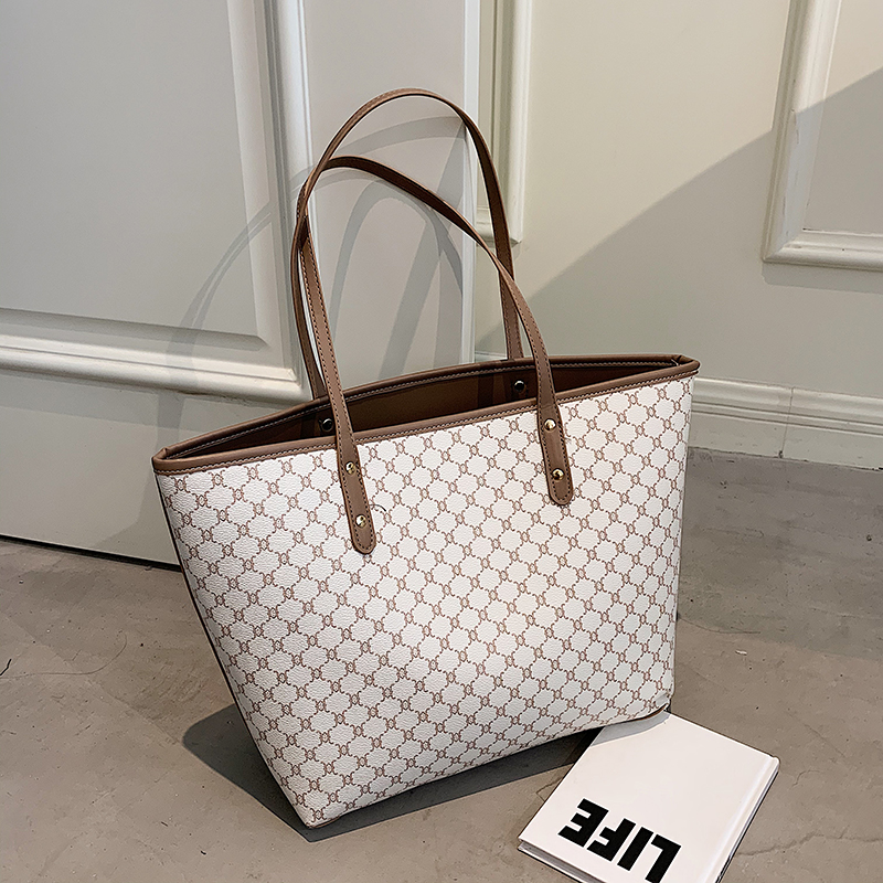 Handbag For Women Trends Brand Designer Striped Shopper Shoulder ...