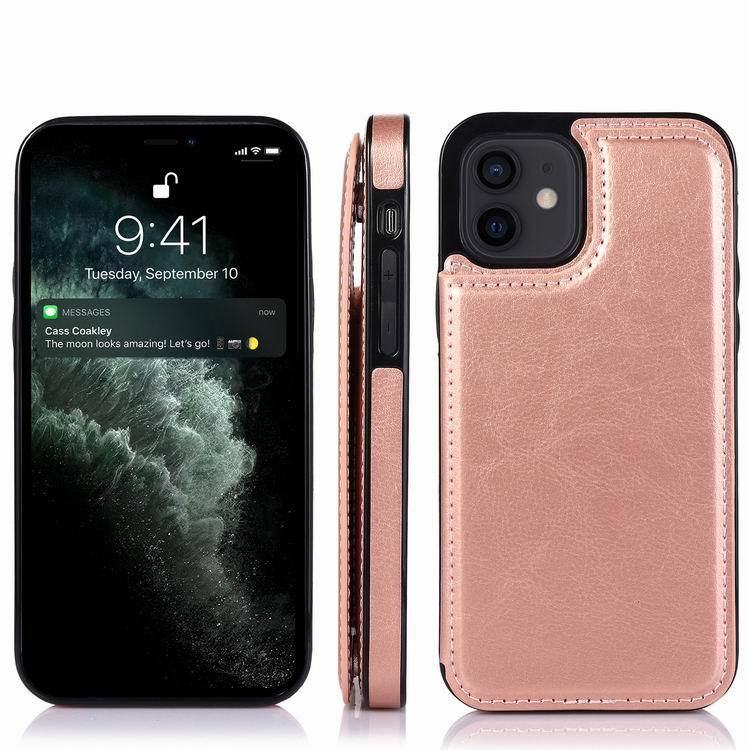 Luxury Slim Fit Premium PU Leather iPhone Case - casetok iphone case