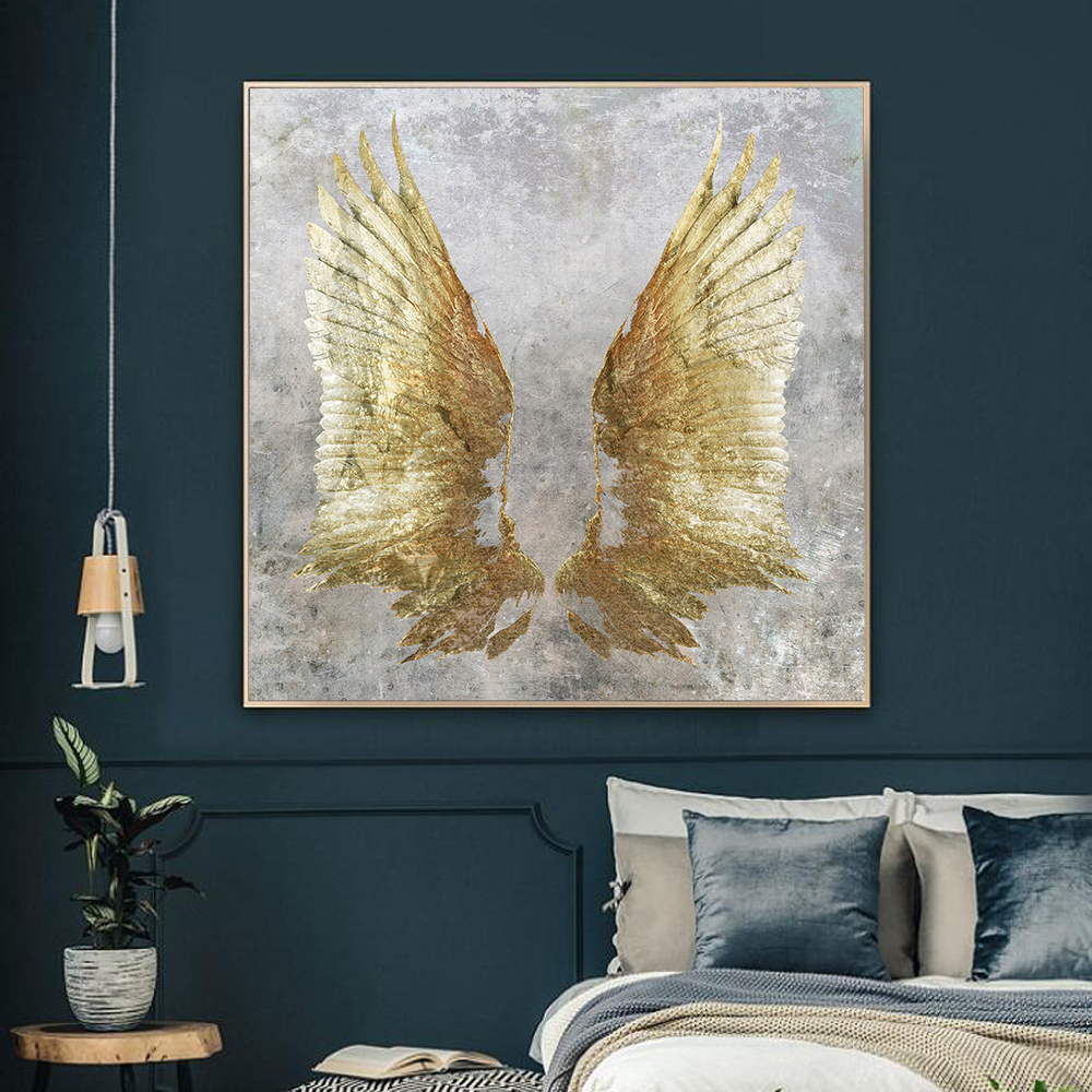 tableau aile dorées d'ange 