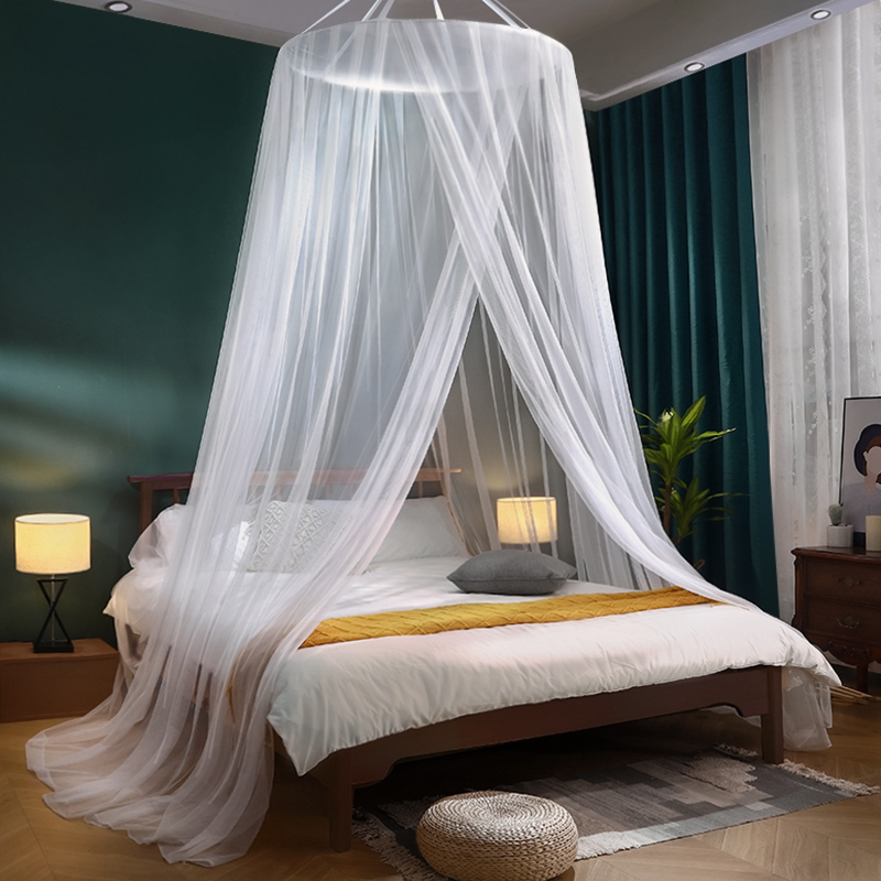 Bed Canopy Mosquito net for bed Dome-type Mosquito Net Hung Ceiling For  Home bed