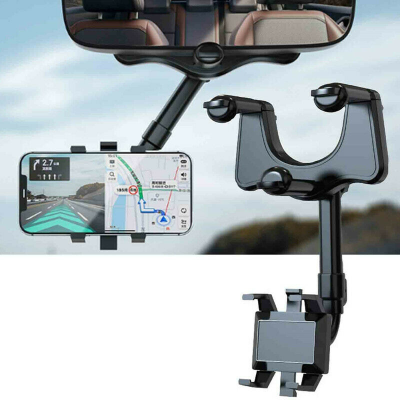 Car Rearview Mirror Swivel Navigation Bracket 7