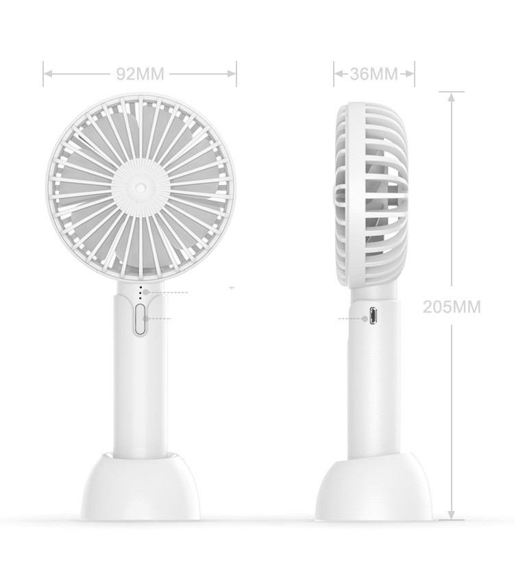 Portable Handheld Fan: Mini Silent and Convenient Cooling