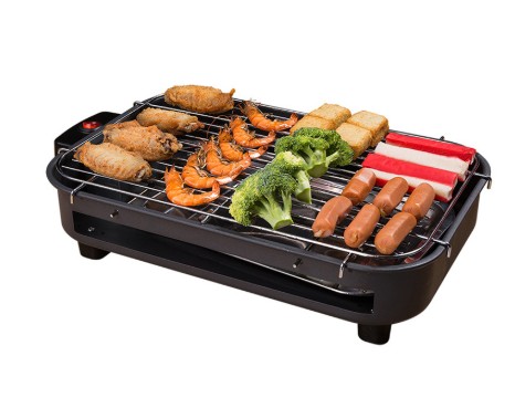 This Household Electric Square Barbecue Grill is perfect for the BBQ enthusiast.  Even during winter you can now barbecue indoor!