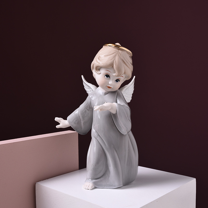 Figurine Ange Porcelaine