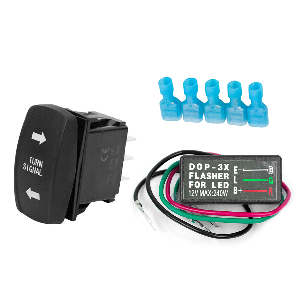 Motorcycle Flasher DOP3X LED Turn Signal Controller CJdropshipping