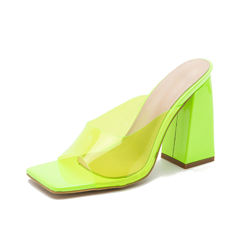 European And American Fashion Candy Color Sandals Women