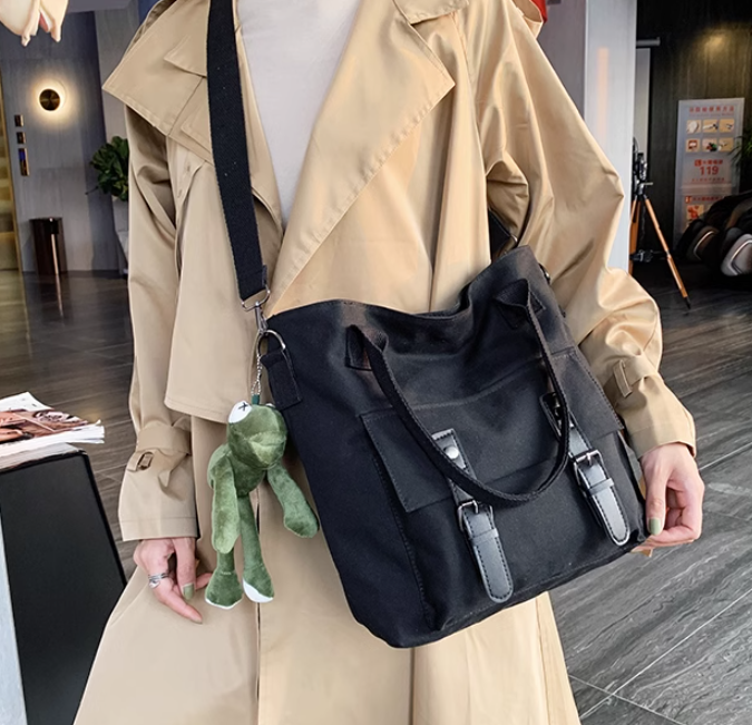 Fashionable One Shoulder Canvas Bag For Women