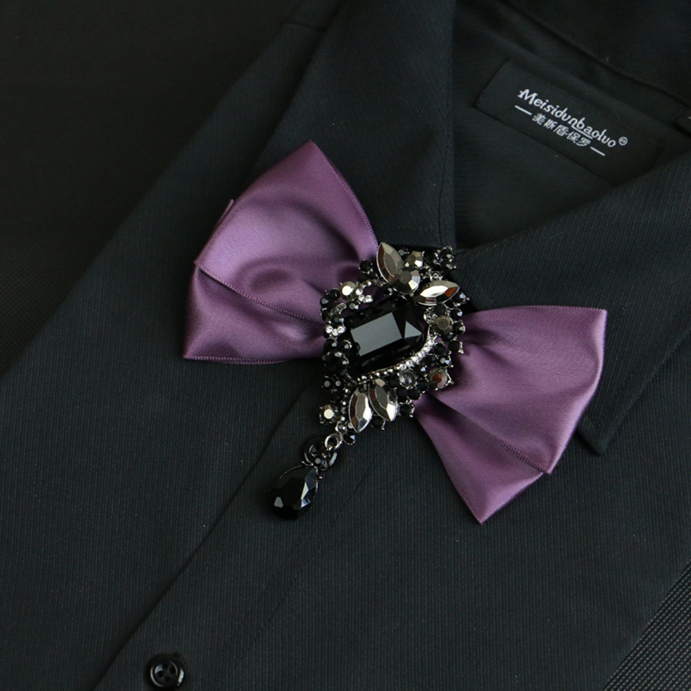 British Men s Formal Wedding Collar Flower CJdropshipping
