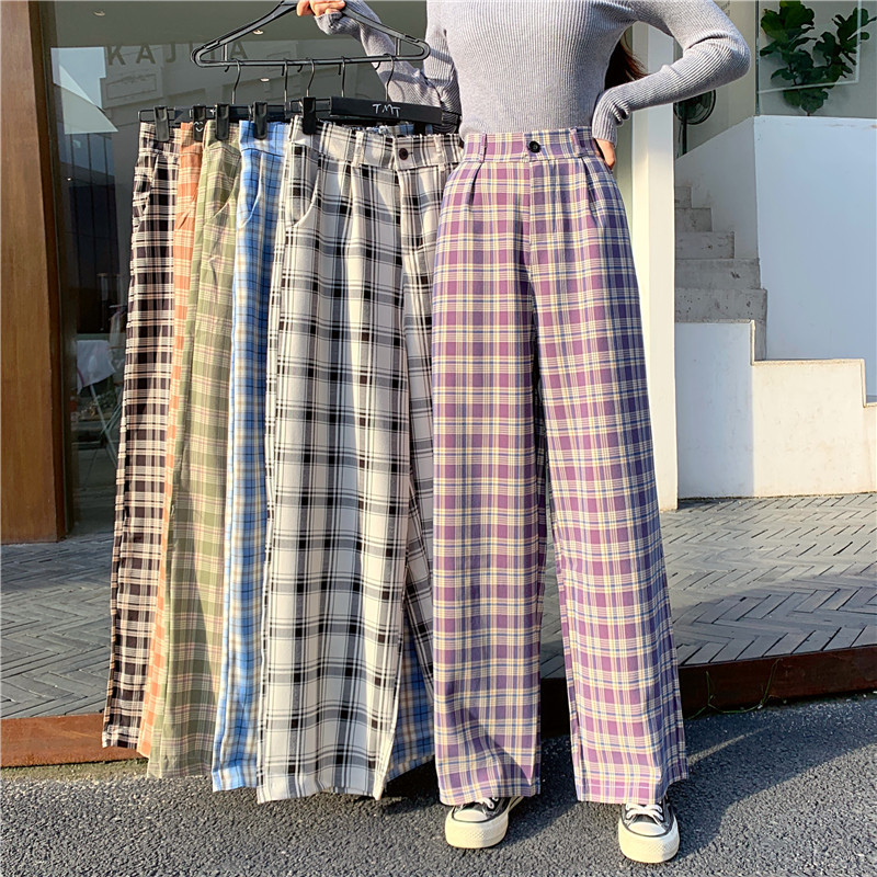 Large Size Fat MM Drape Mopping Pants Trousers Straight Loose Pants
