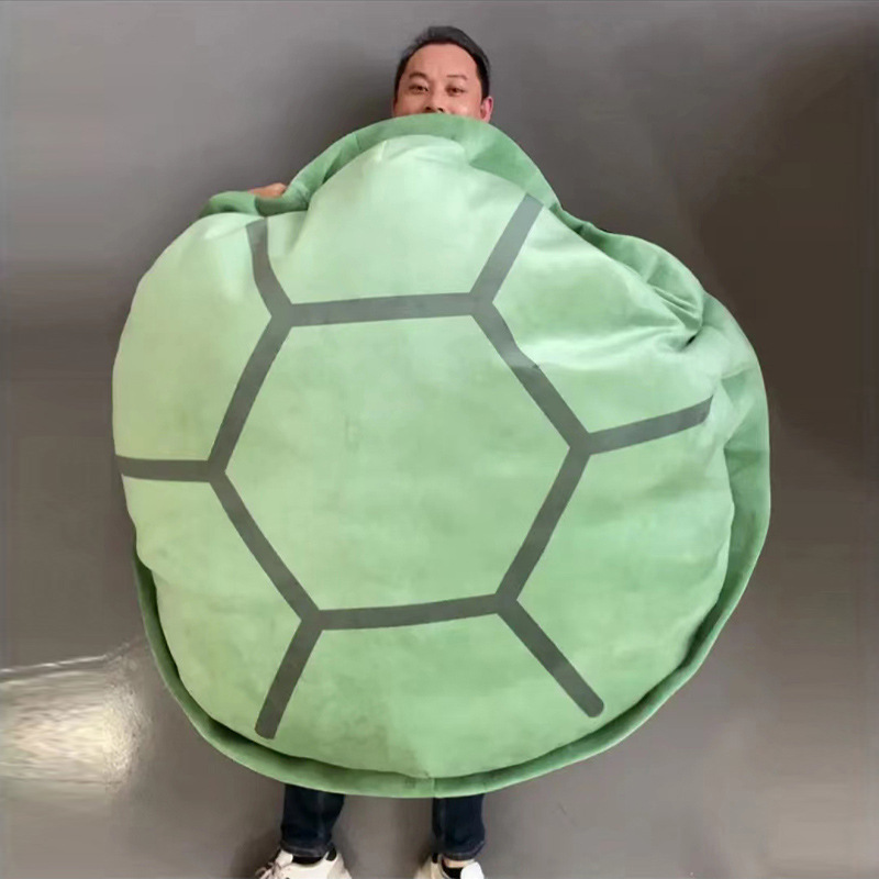 A Time-Out Turtle Shell, Wearable Plushie – Snack Kid