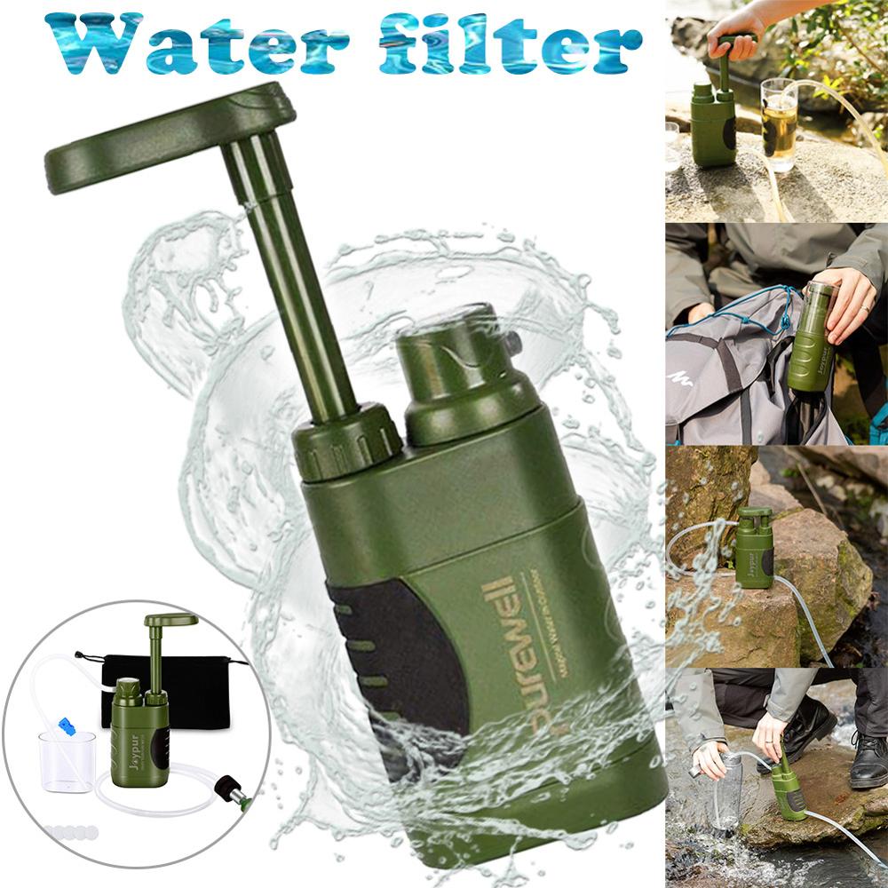 Purewell Multistage Outdoor Water Purifier for Emergency Camping Wilderness Survival Fashion outdoor pumping filter