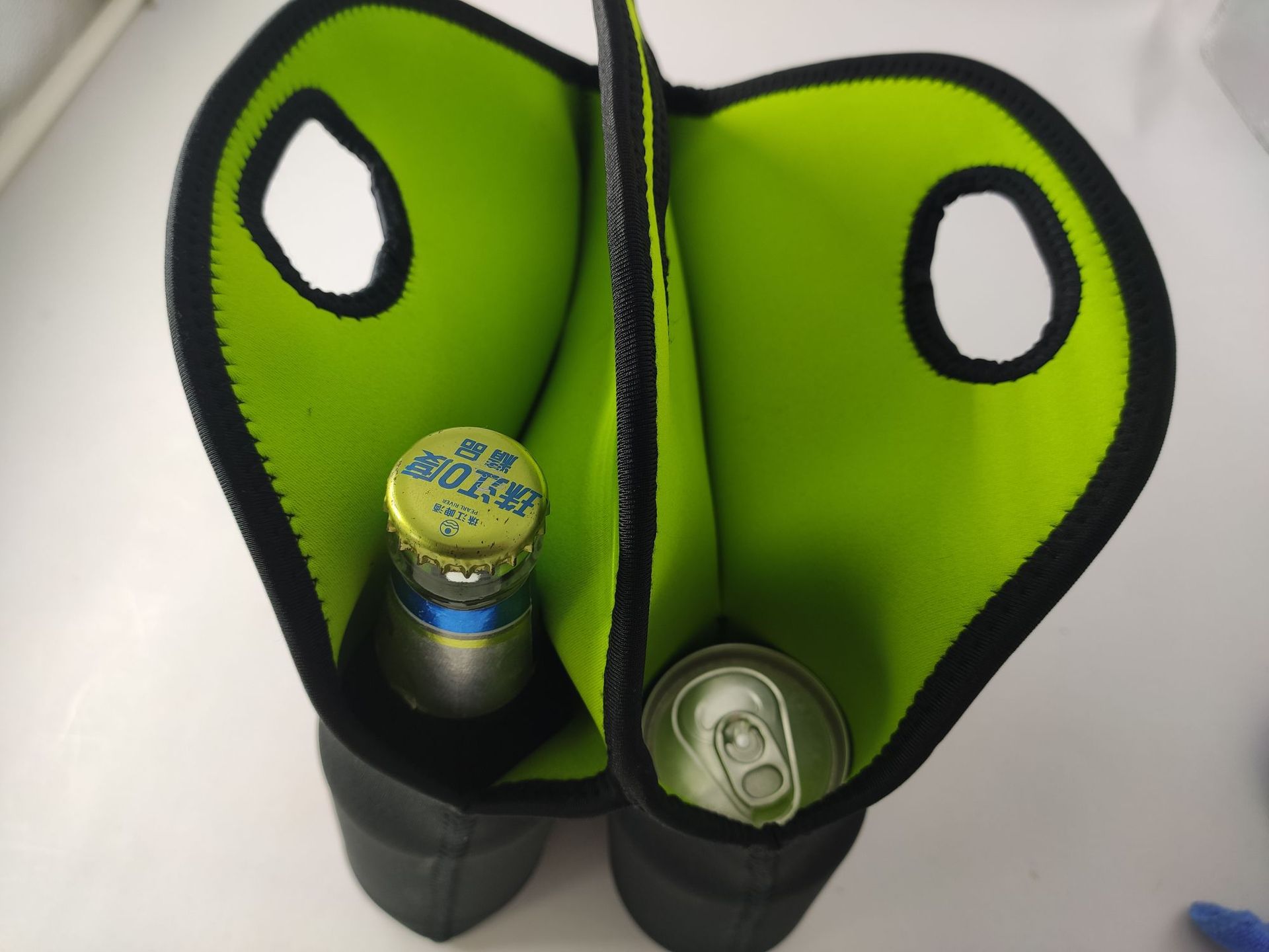 6 Bottles Insulated Neoprene Carrier Tote Carry Case Bag For Beer Baby  Bottle Cans Drinks